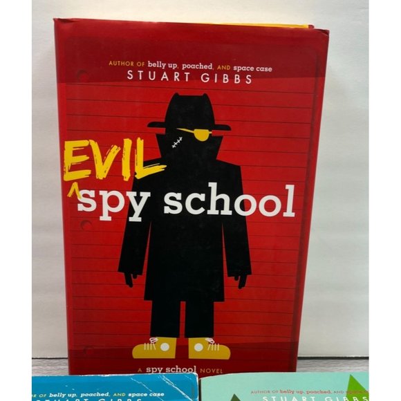 Lot of 3 Spy School Childrens Books Stuart Gibbs Spy Camp Evil Spy School - Picture 6 of 11